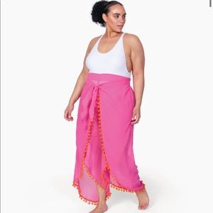 NWT!! Swimwear— Earth Sheer Wide-Leg Pants -5x
